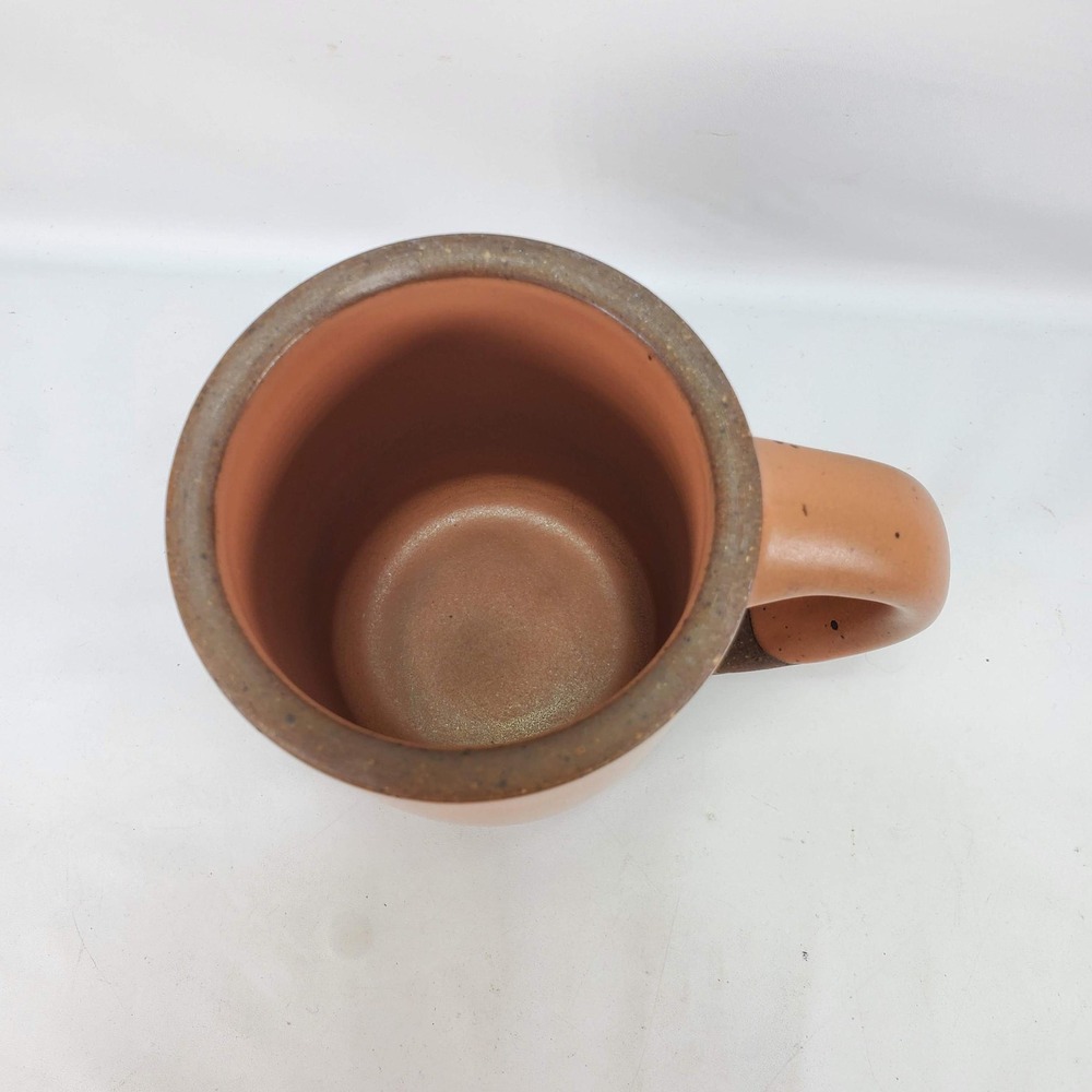 East Fork Pottery Mug Peachy Pink Terracotta Speckled Glazed Stoneware Modern - Picture 4 of 5